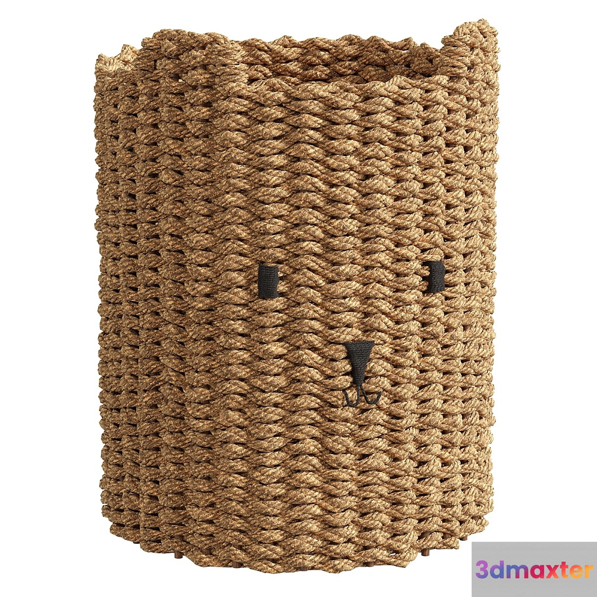Braided Storage Basket 3D Max