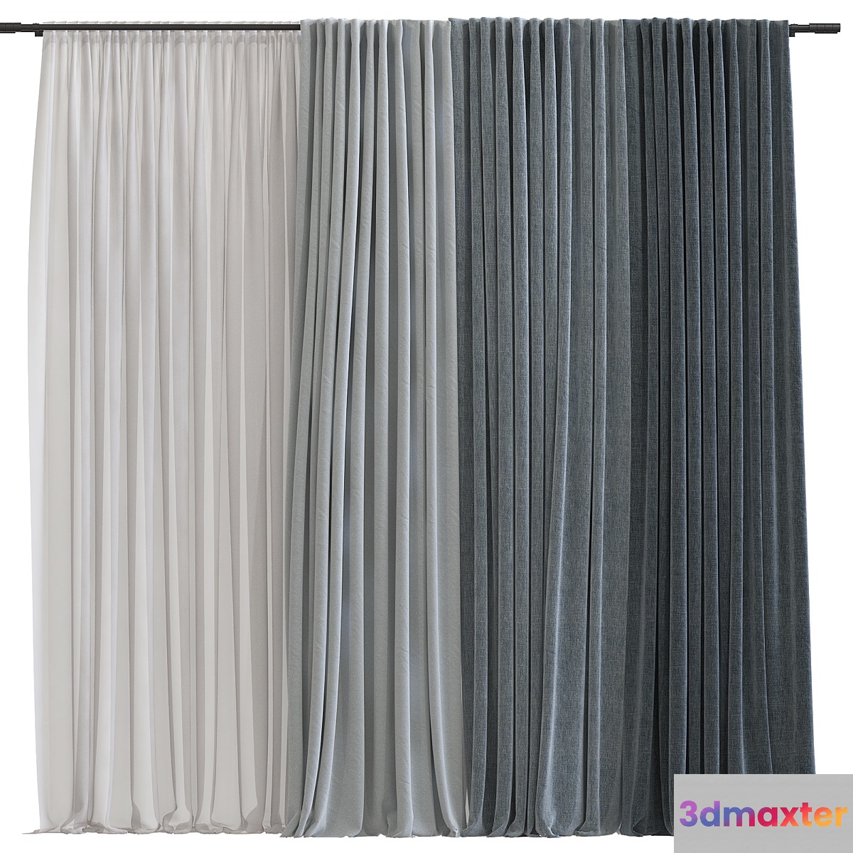 Curtain #589 3D Max