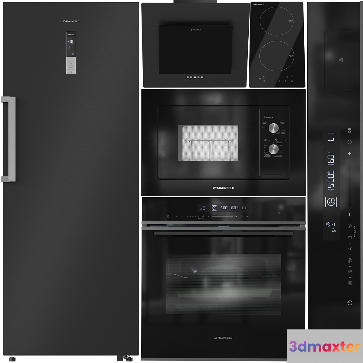 MAUNFELD Appliance Collection 05 3D Max