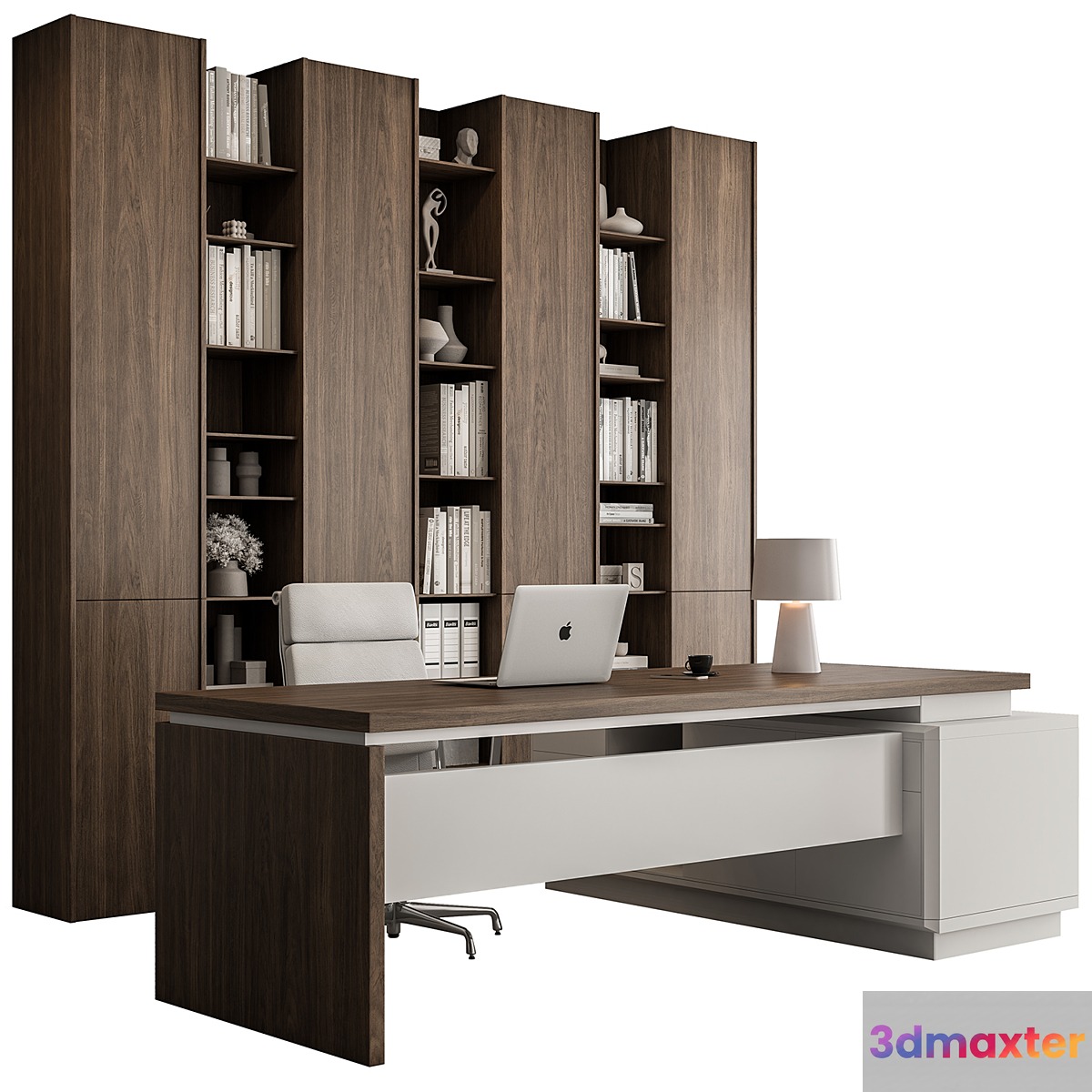 Boss Desk - Office Furniture 521 3D Max