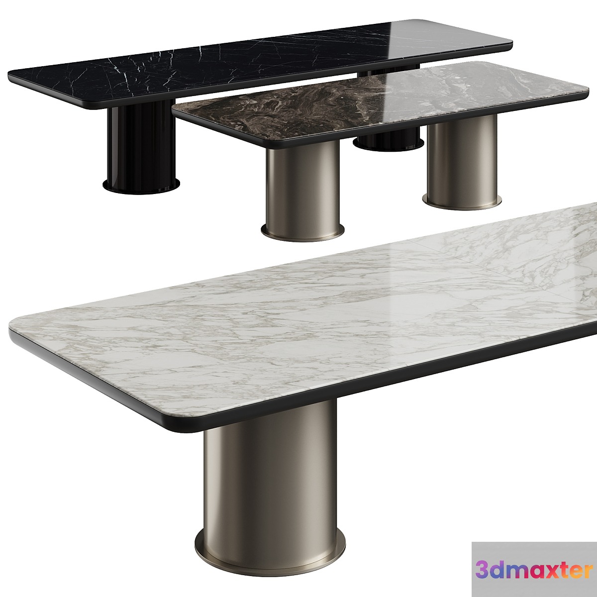 Minotti Brady Dining - No.2 3D Max