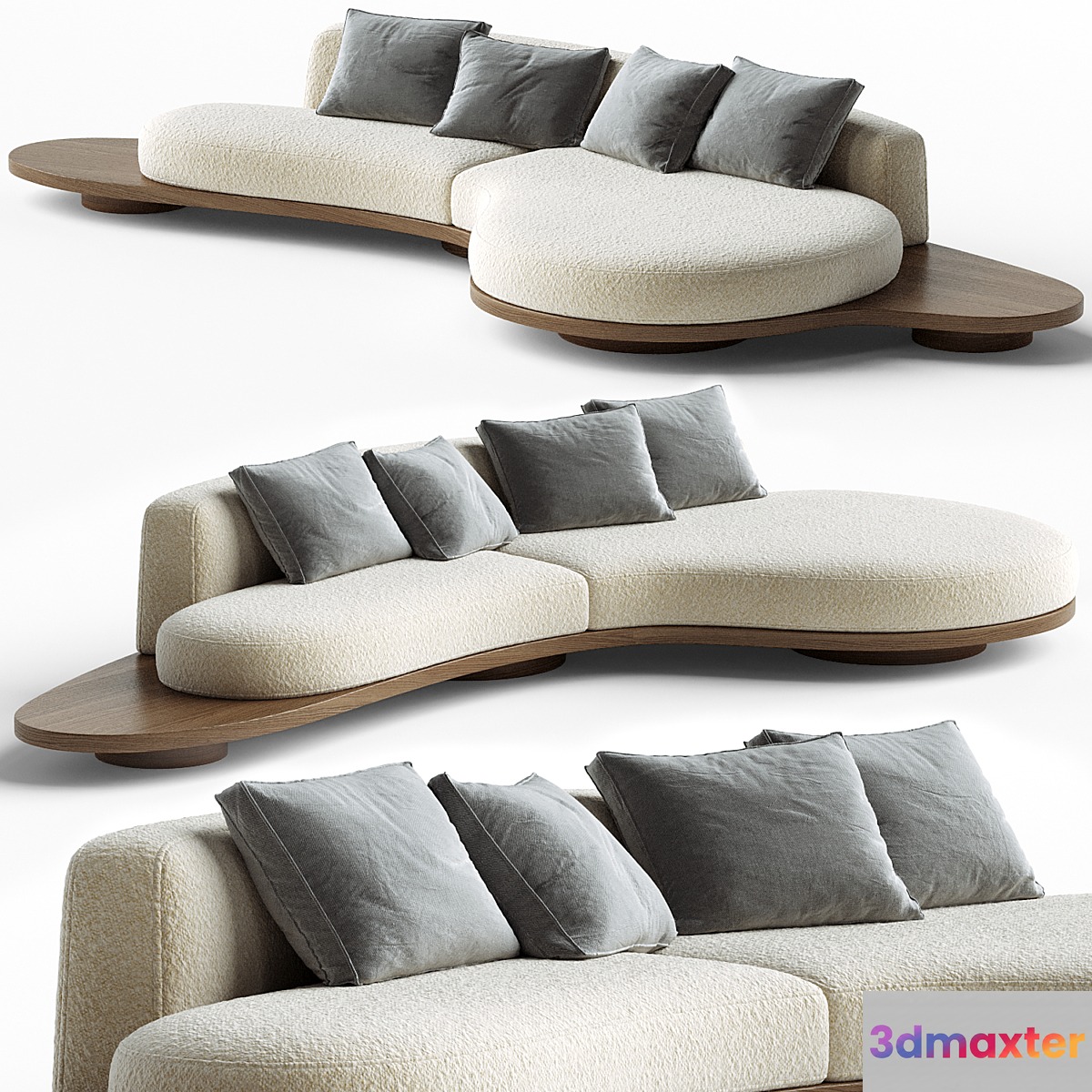 Godard Sofa 3D Max