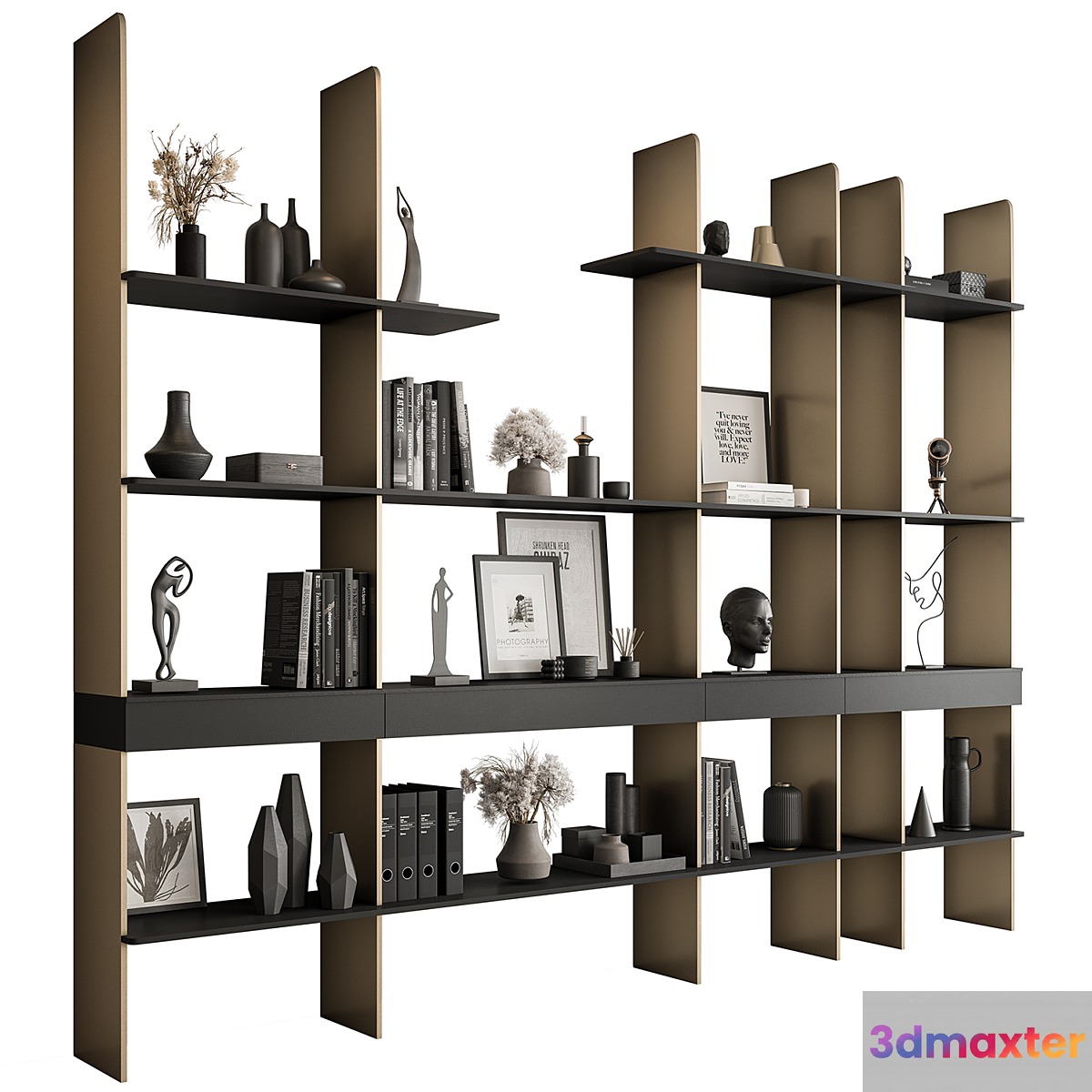 Shelves Decorative - Rack Set 18 - No.2 3D Max