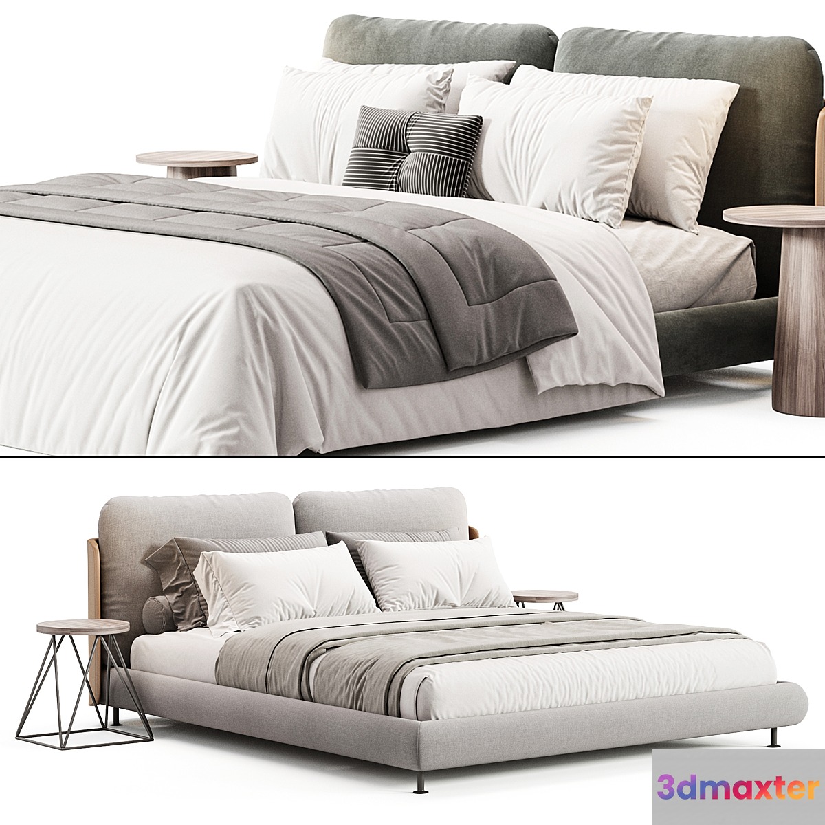 Grant Bed by Diotti 3D Max