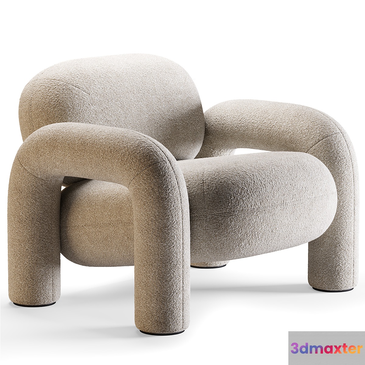 VETAR Armchair 3D Max