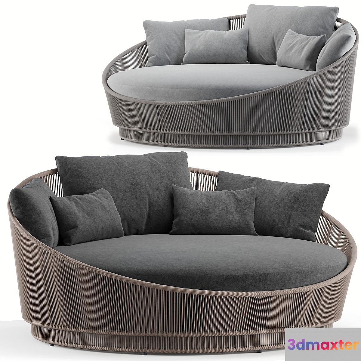 Azzurro Living Palma Outdoor Daybed 3D Max