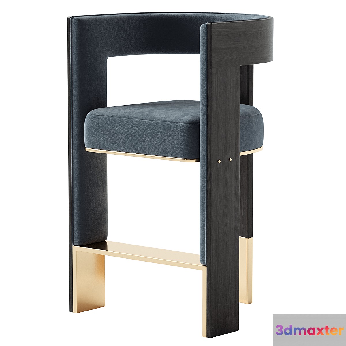 Amora Bar Chair 3D Max