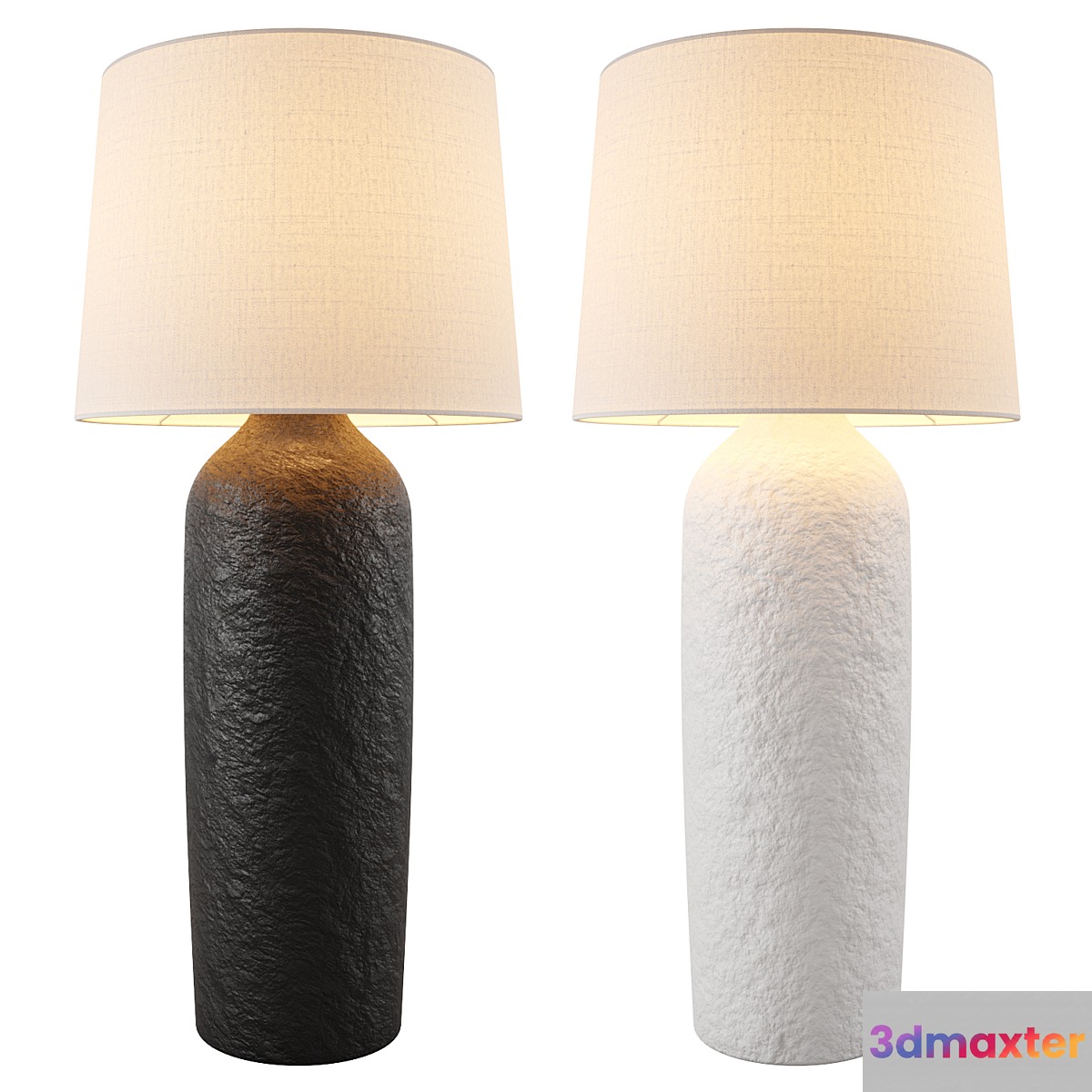 Galerie Philia - Ecru Alba Lamp 3D Max