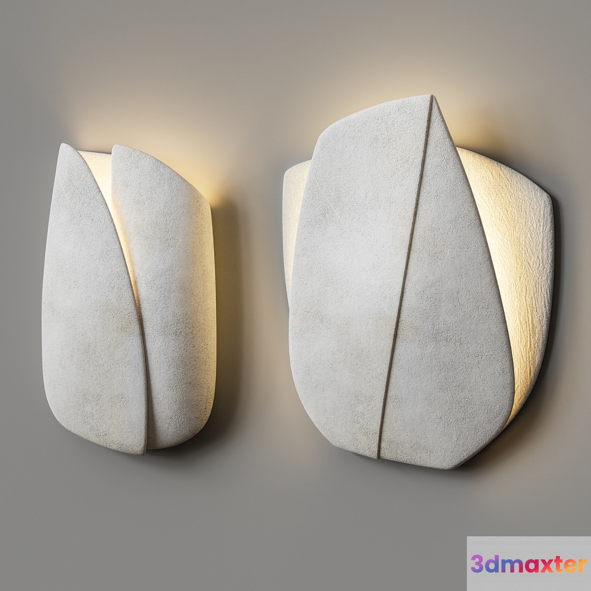 Galerie Carole Decombe sconce 3D Max