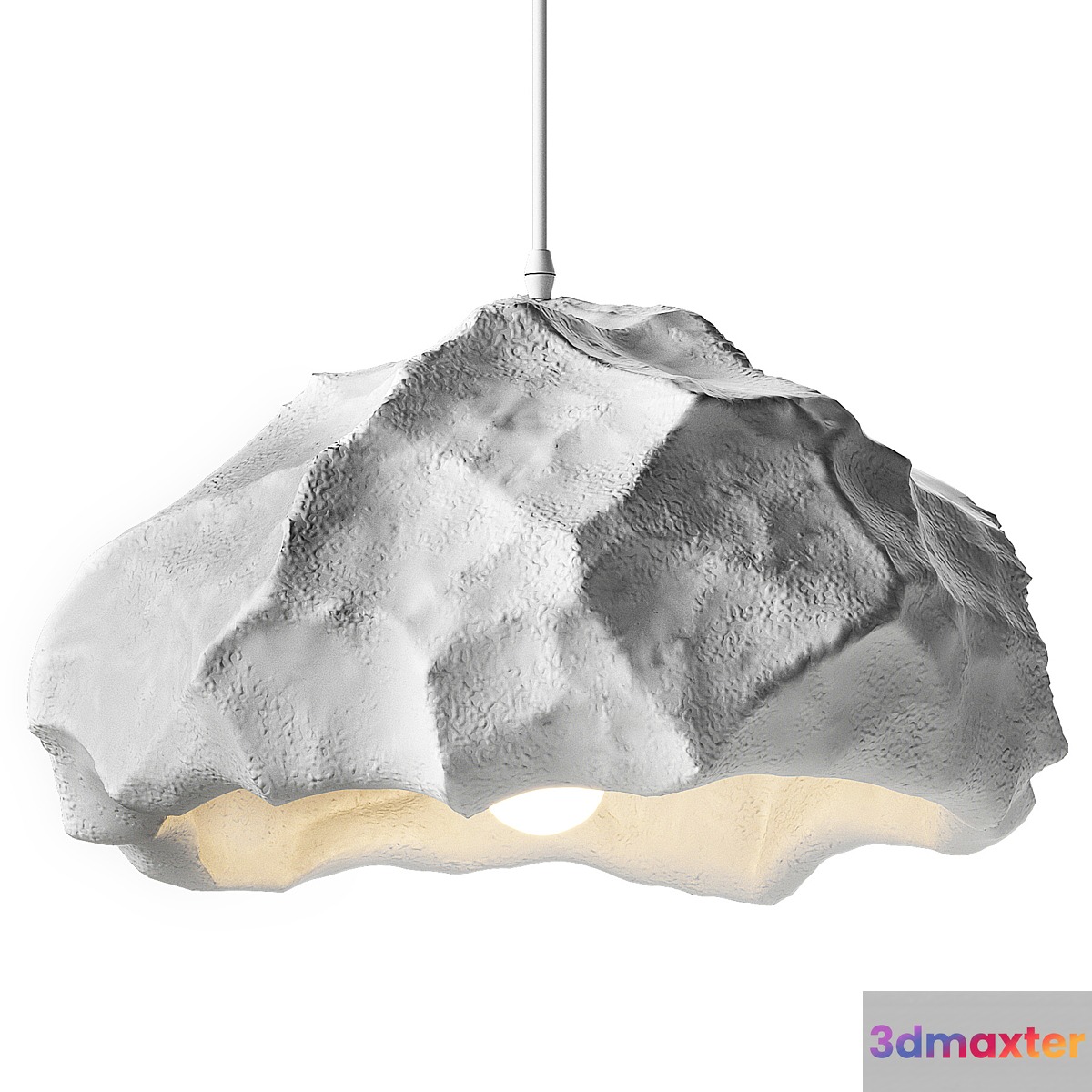 Hanging chandelier Modern Pendant Wabi Sabi - No.2 3D Max