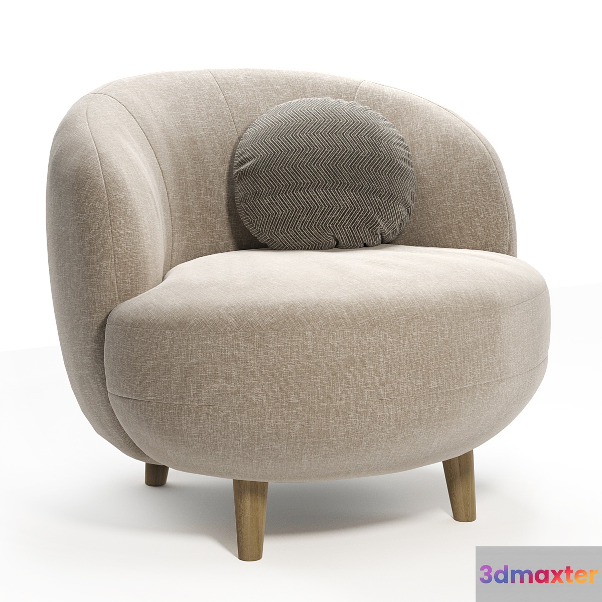 Idensi armchair DIVAN.ru 3D Max