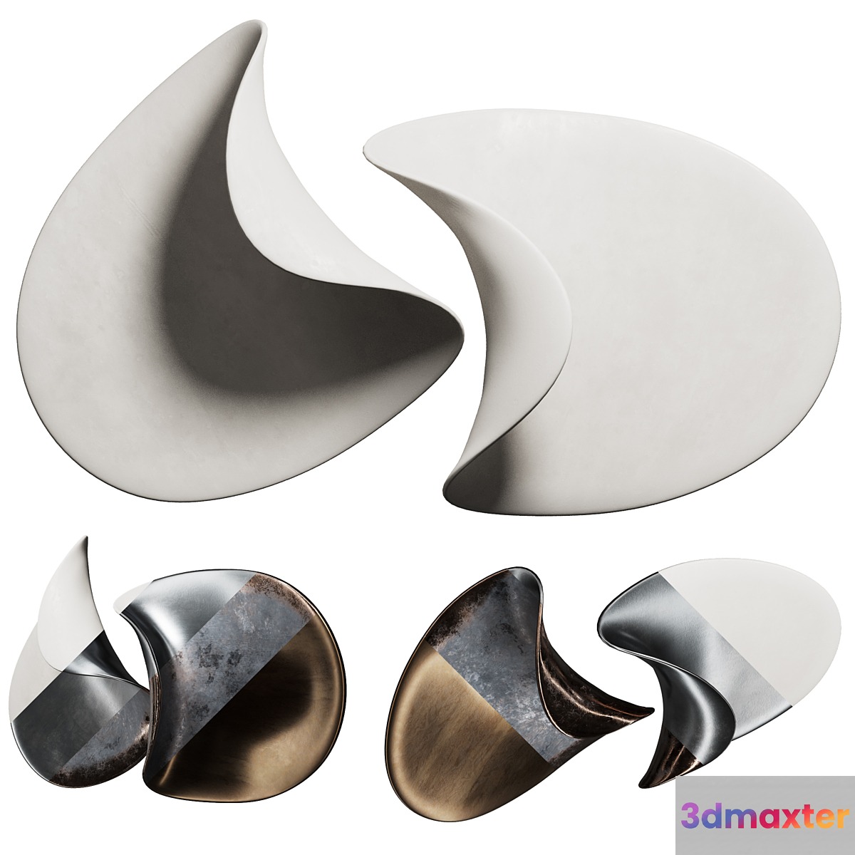 Sculpture Helle Damkjaer 01 3D Max