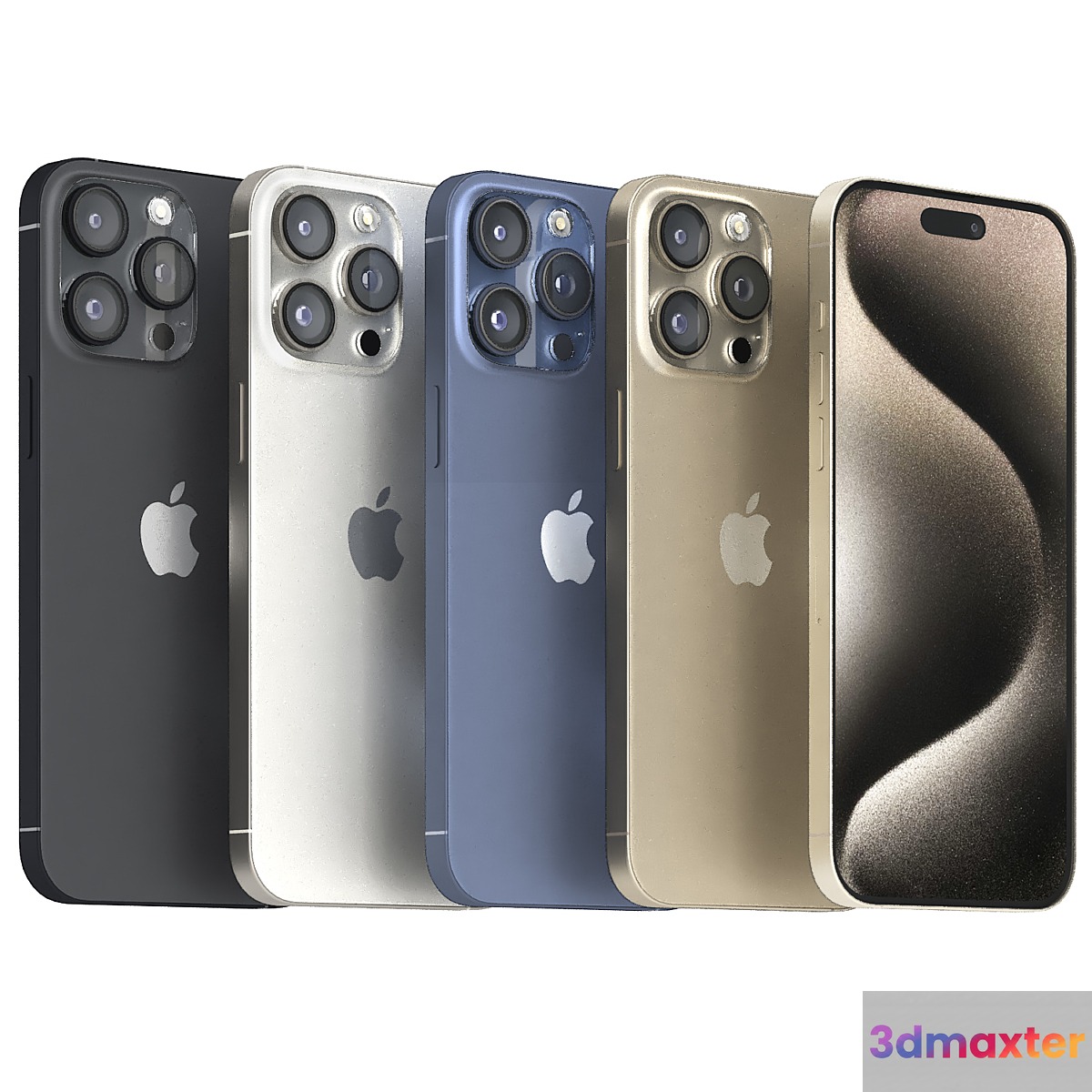 apple iphone 15 pro max - No.2 3D Max