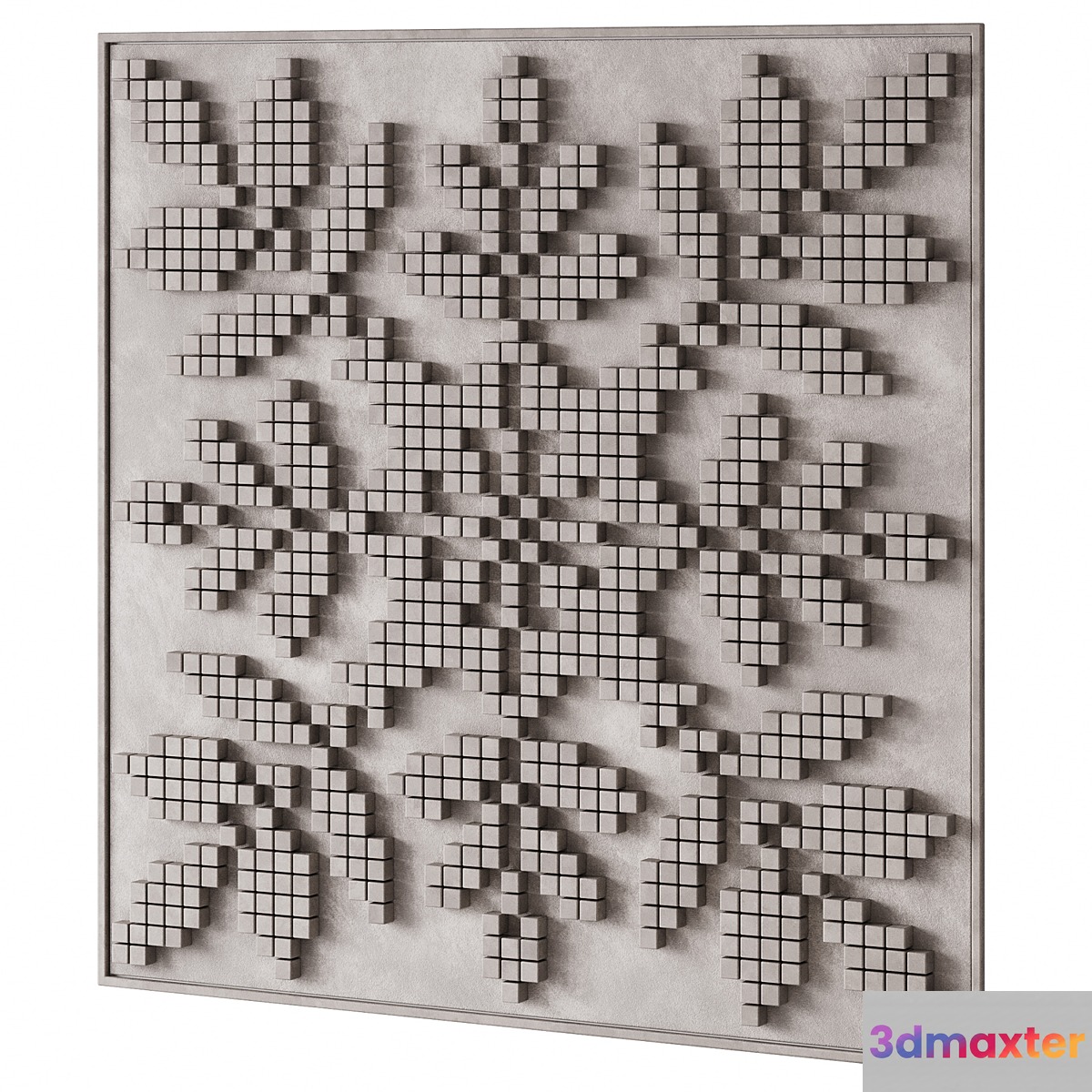 96 Decorative Wall Art Mosaic - No.2 3D Max