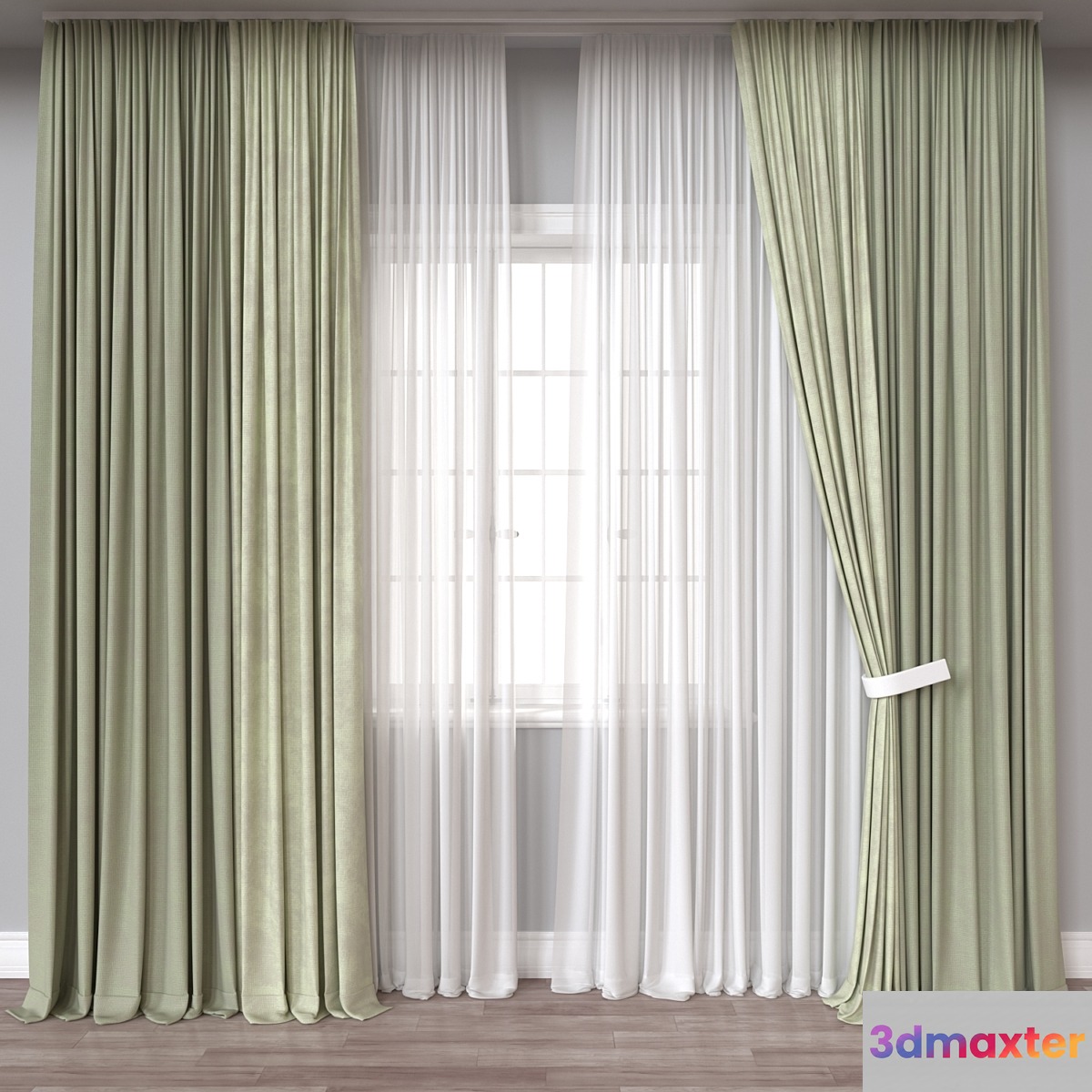 Curtain A823 3D Max