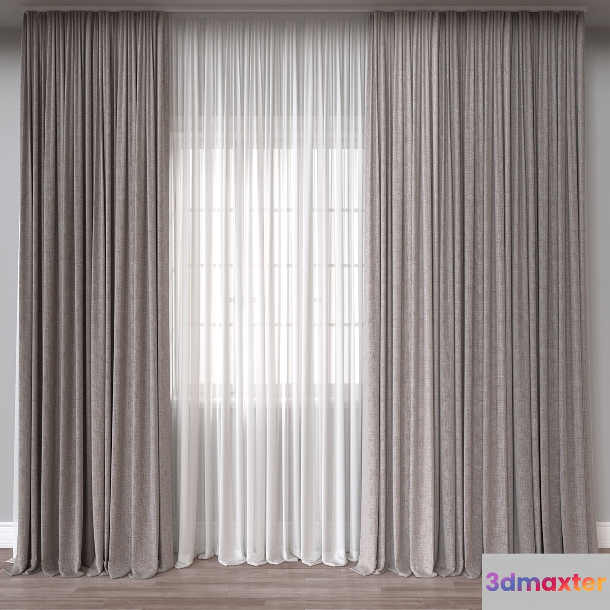 Curtain A824 3D Max