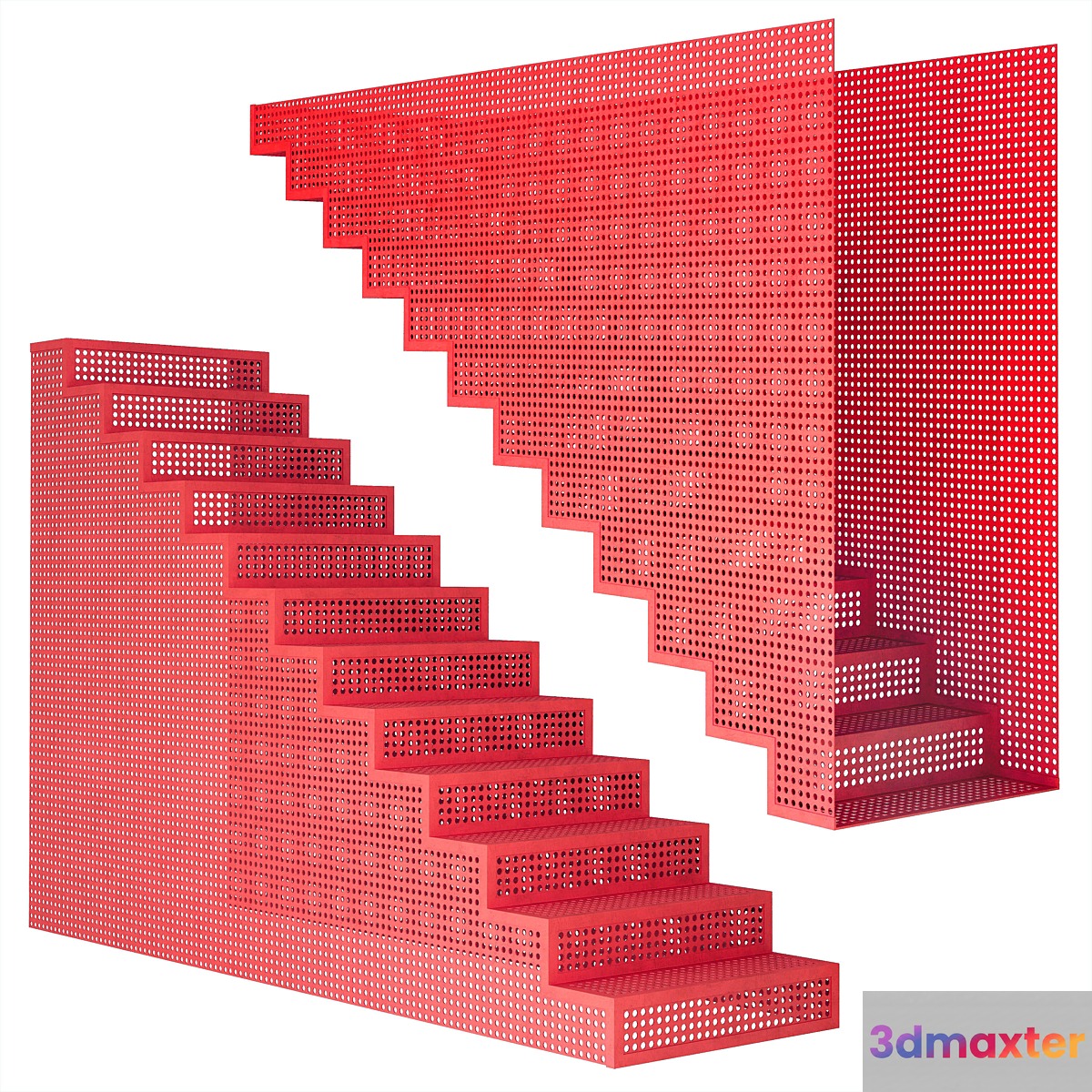 Staircase 022 3D Max