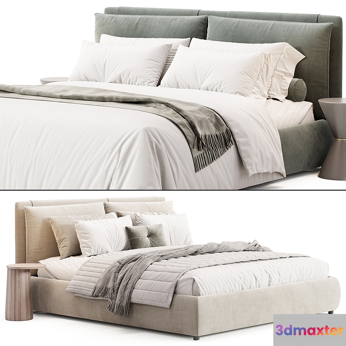 BLEND Bed by Diotti - No.2 3D Max