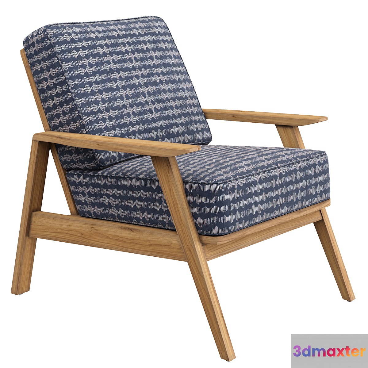 La Redoute Vintage Batik armchair 3D Max