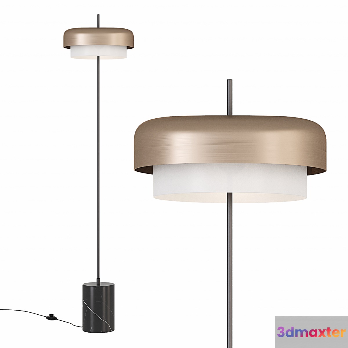 La Redoute Floor lamp Clepsos - No.2 3D Max