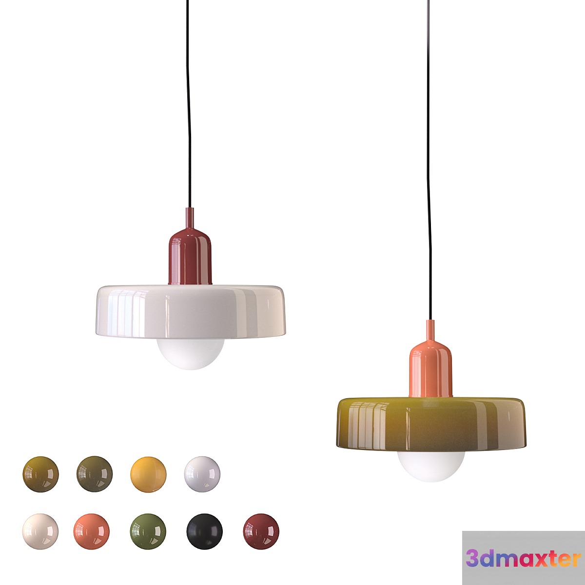 Pendant lamp VENTU by Romatti 3D Max