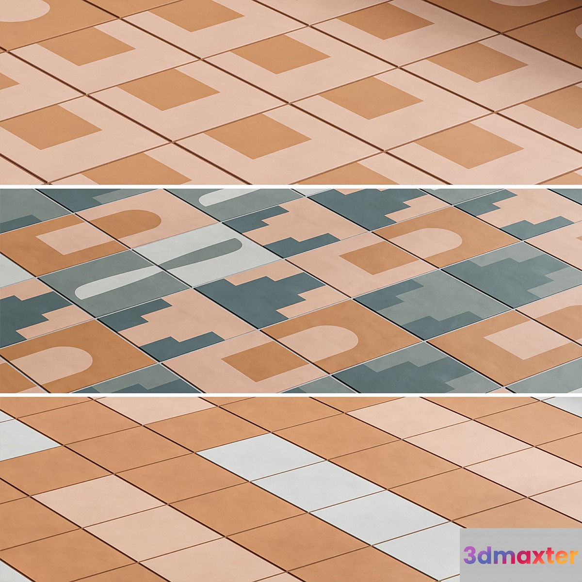 Fioranese tiles | Italian Landscape Collection 3D Max