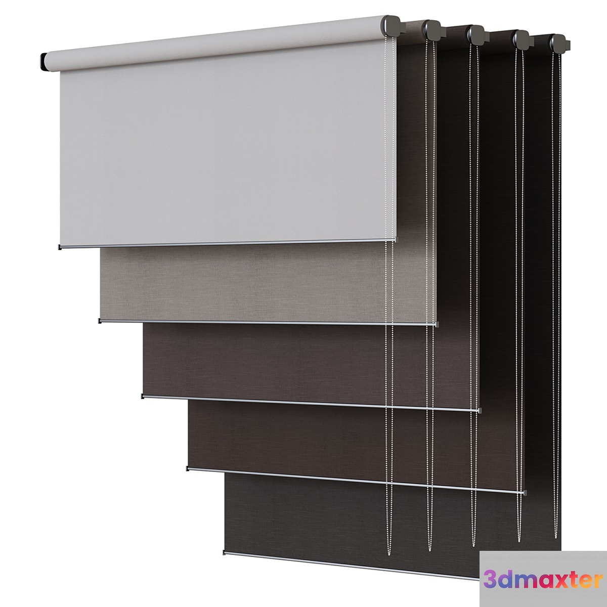 Roller blinds | Kit 3D Max