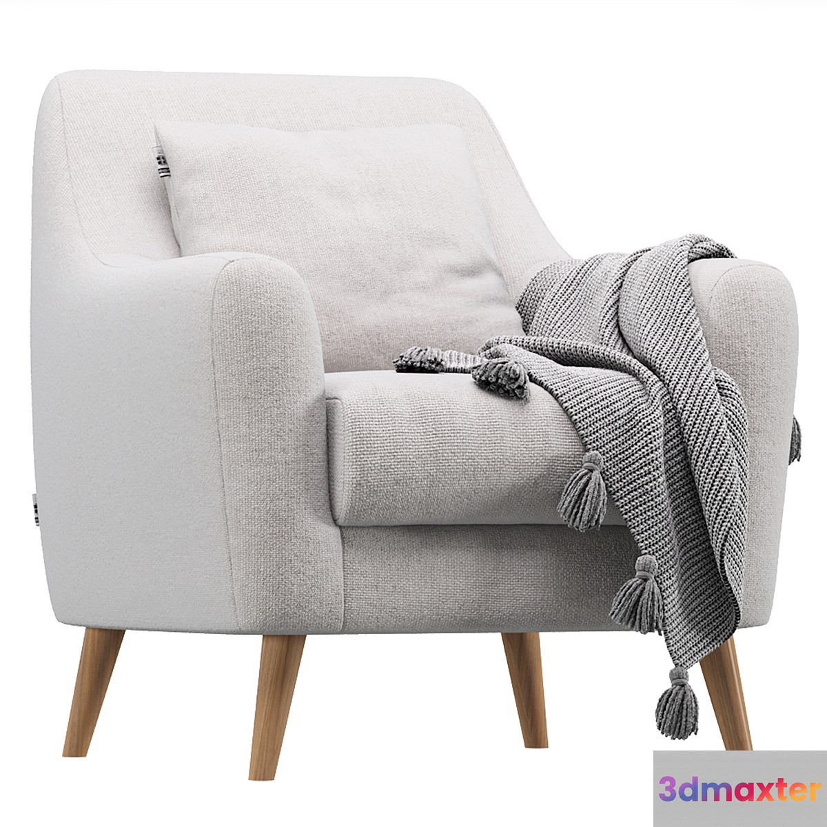 Armchair Odense 3D Max