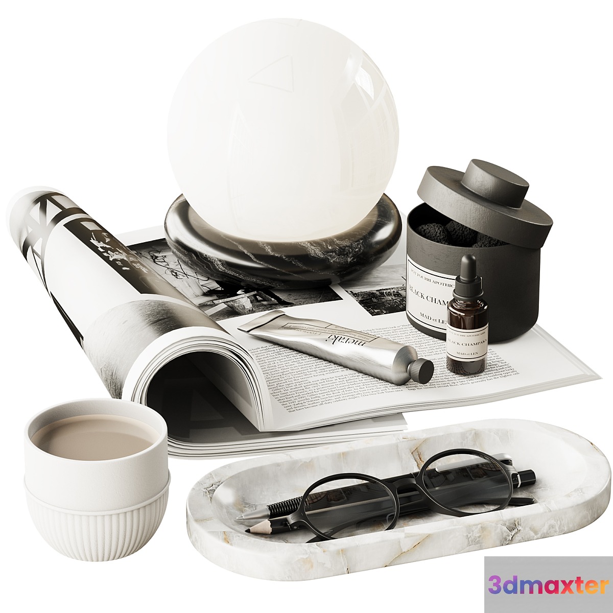 decorative set68 3D Max