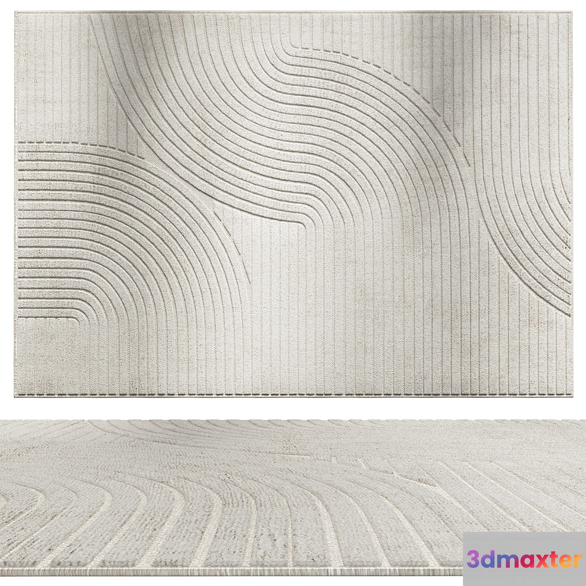 Mars carpet from Benuta 3D Max