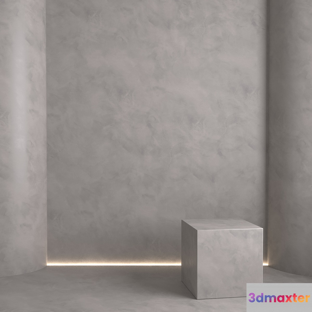 Decorative plaster 1 Stendeco 3D Max
