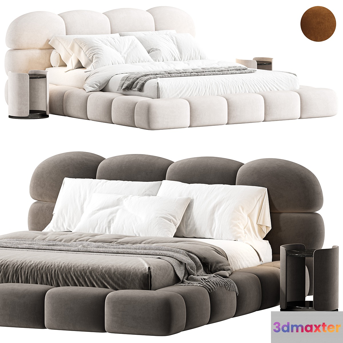 KOTILA Bed By Artipieces 3D Max