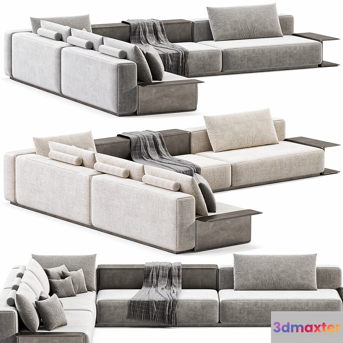 Westside Sofa Poliform 3D Max