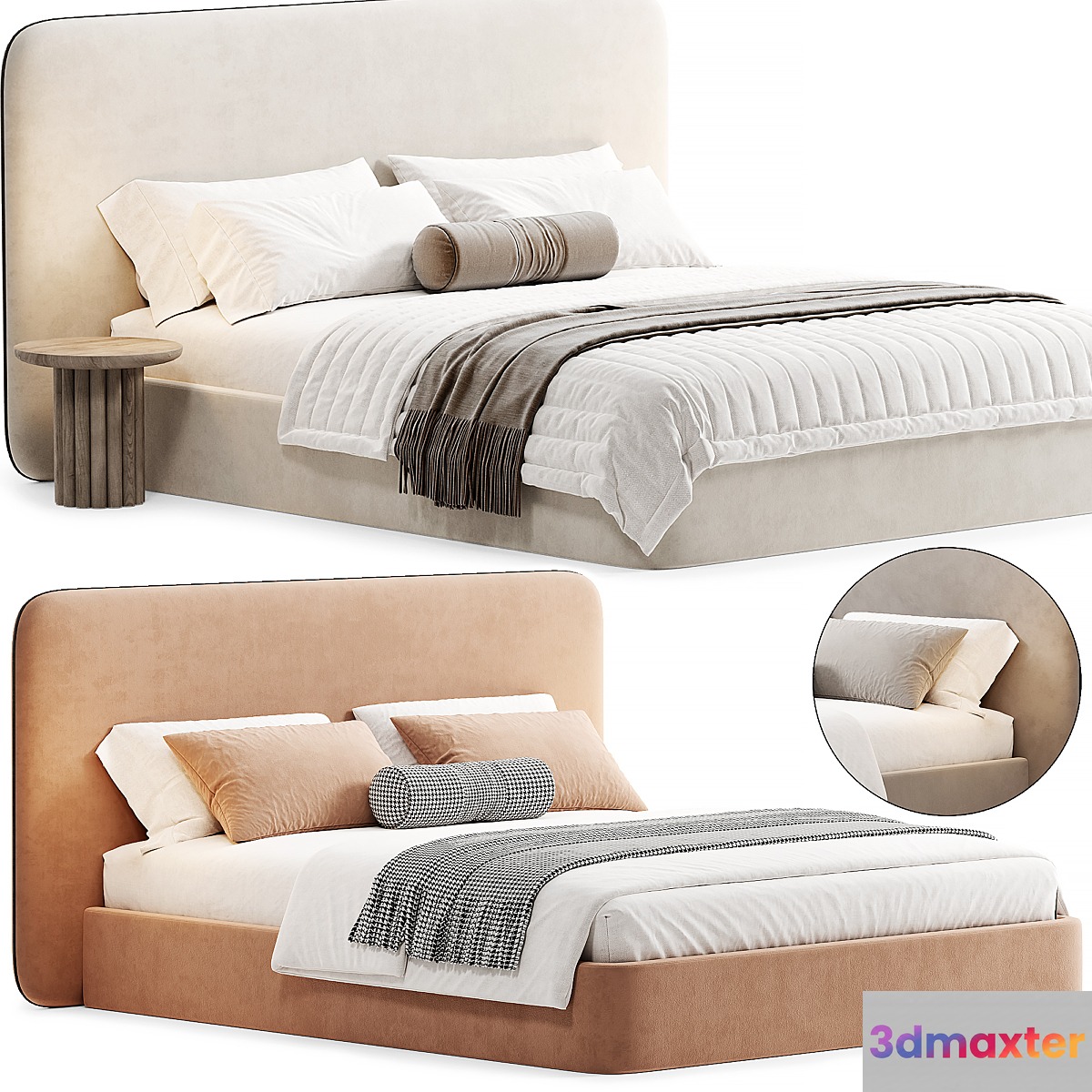 Barry bed with compartment By Lavsit 3D Max