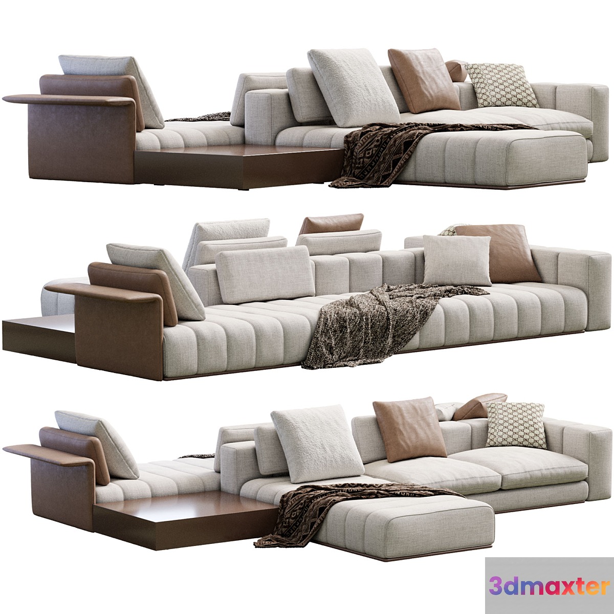 Freeman By Minotti 3D Max