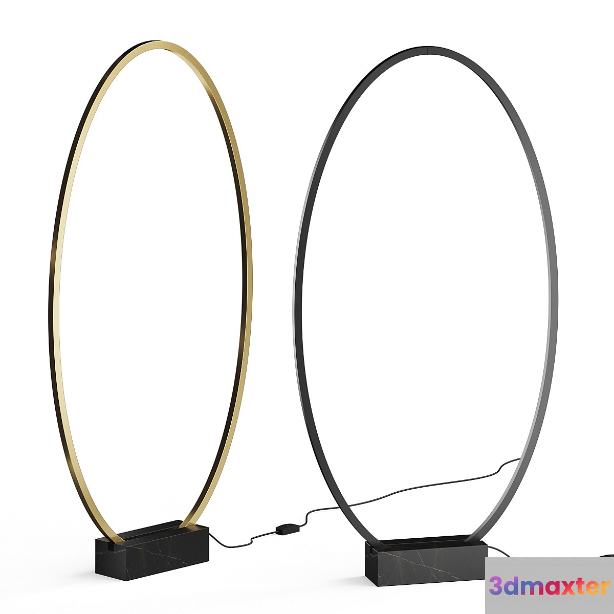 Nemo Ellisse Floor Lamp 3D Max