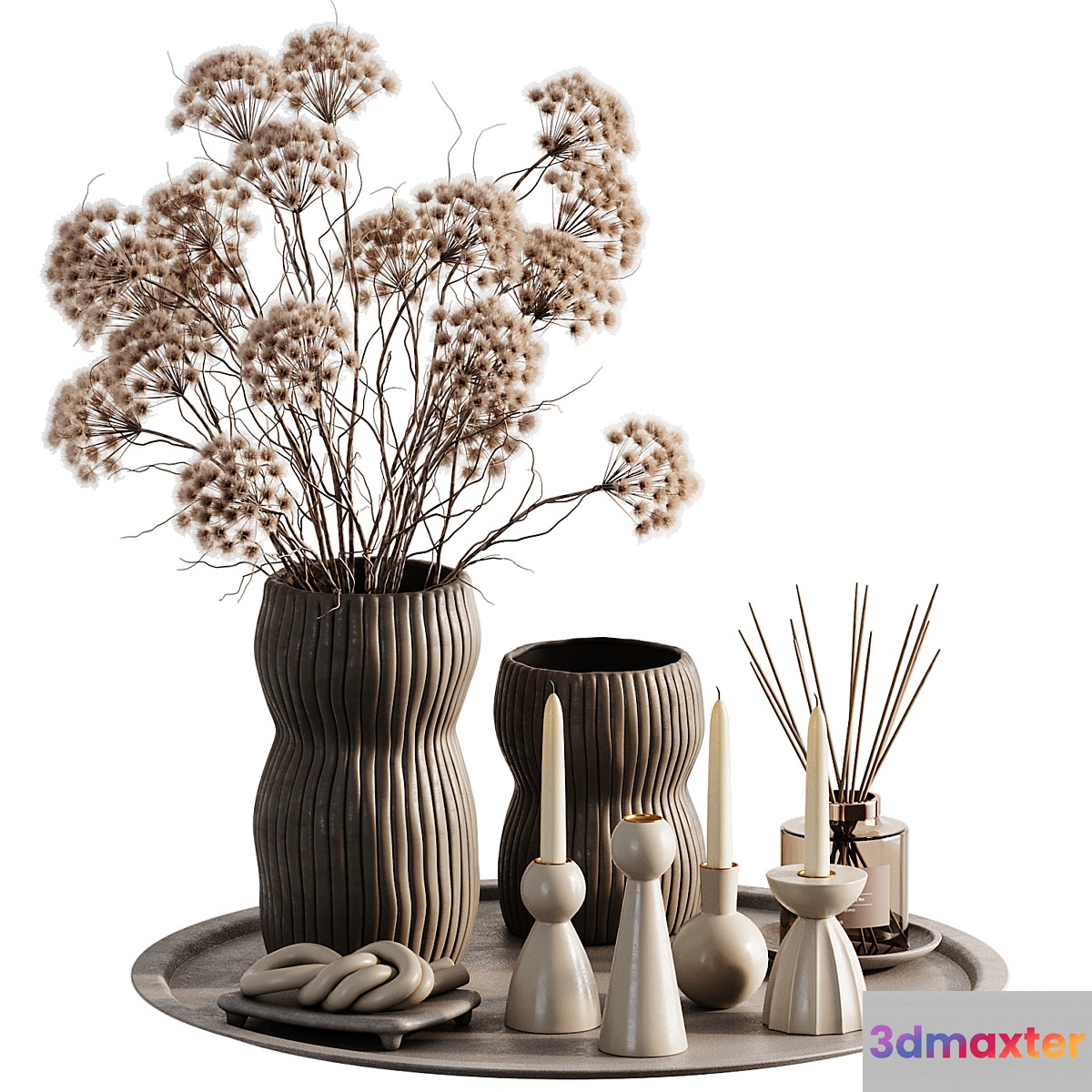 Decorative set 3 - No.2 3D Max
