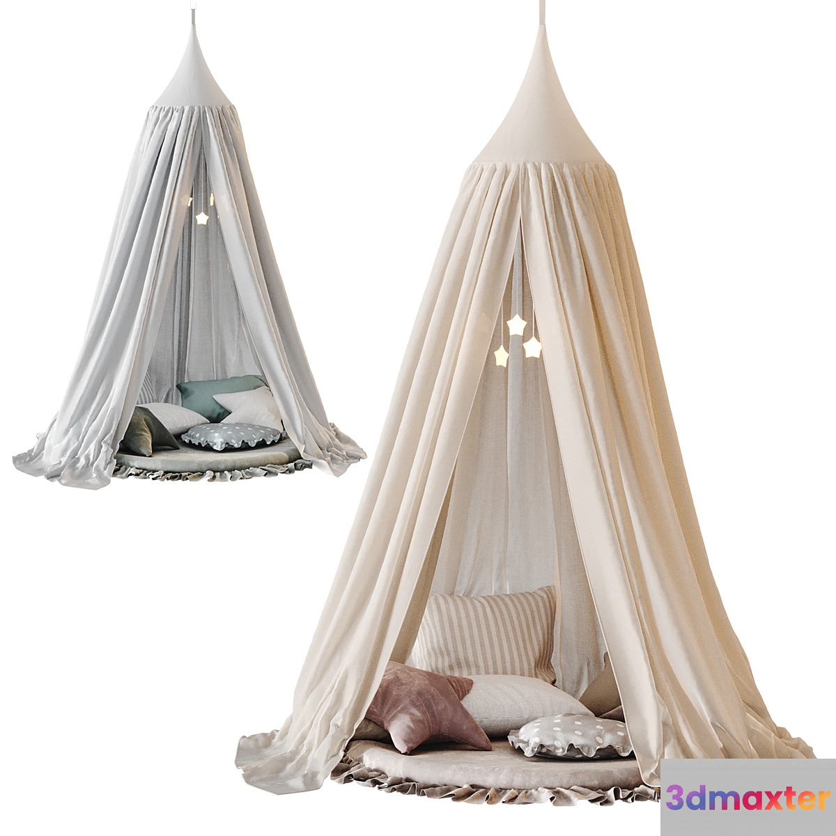 Canopy for childrens room 3D Max