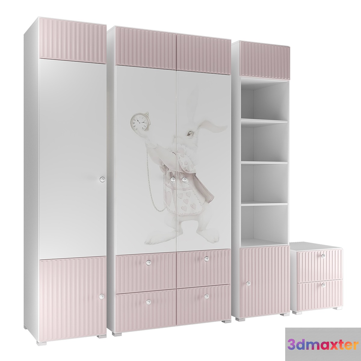 Alice Hoff Nursery Furniture 3D Max