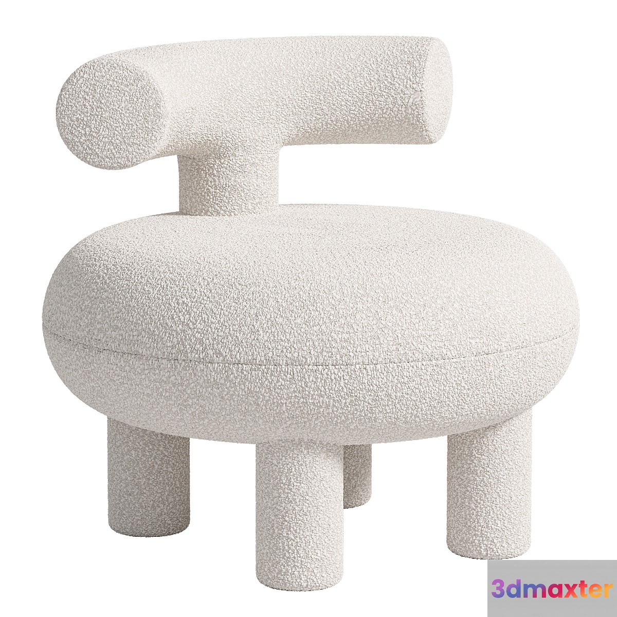 Armchair Kian Chair 3D Max