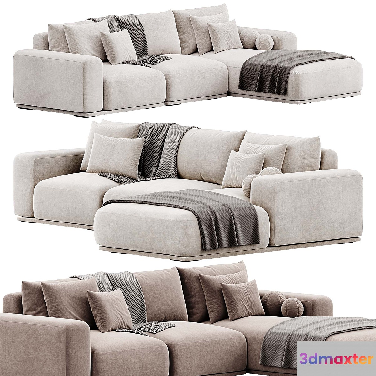 Frances Sofa By Weilai Concept 3D Max