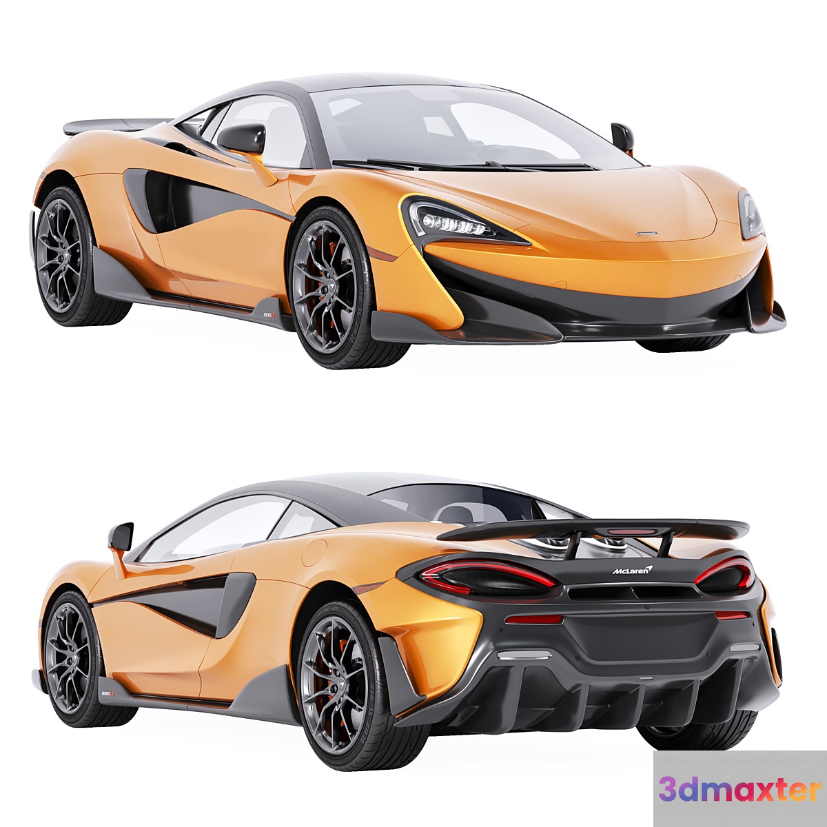 McLaren 600LT 3D Max