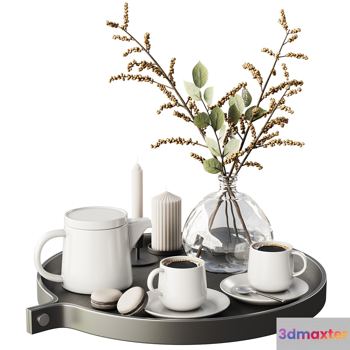 decorative set75 - No.2 3D Max