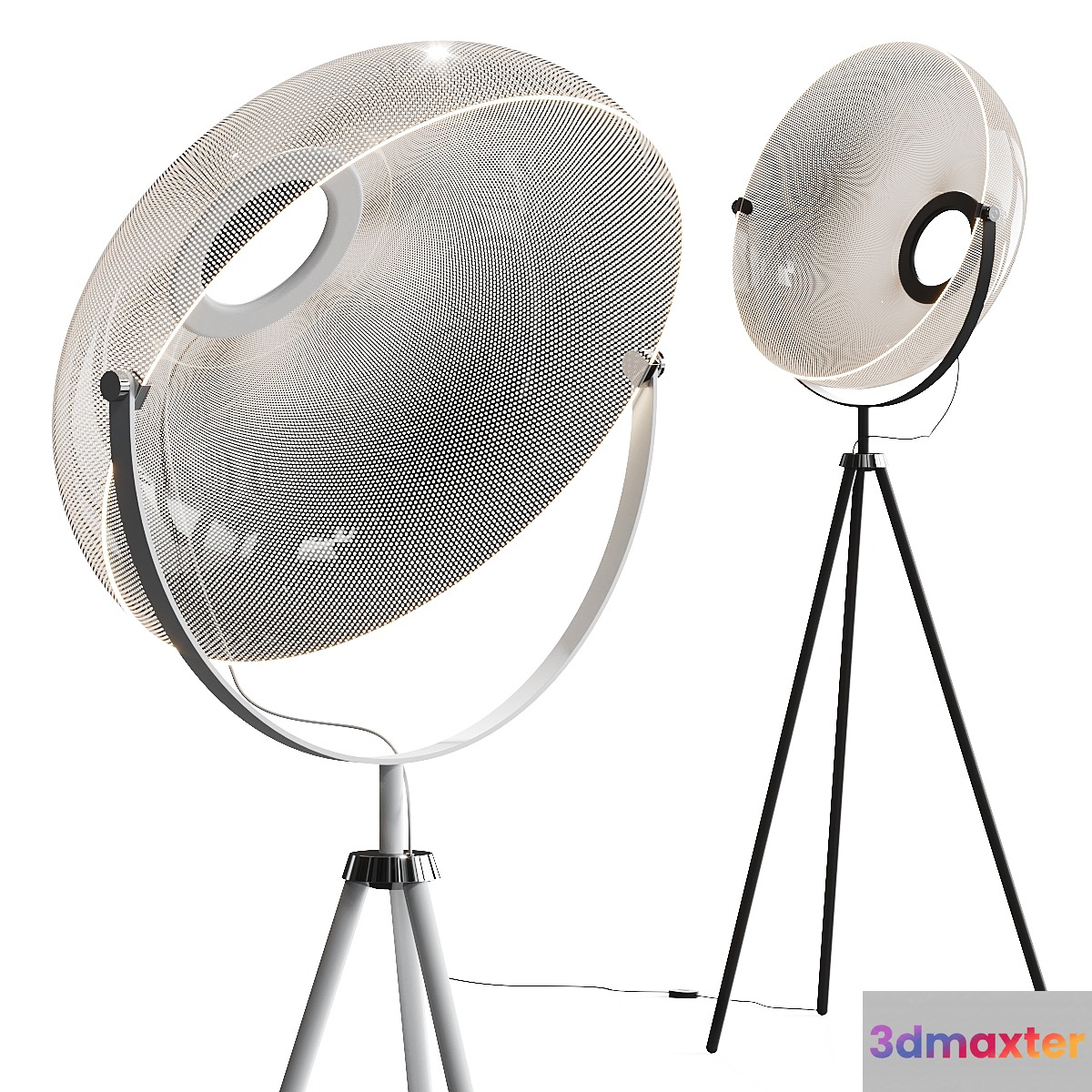 Stilnovo Demi Moon Floor Lamp 3D Max