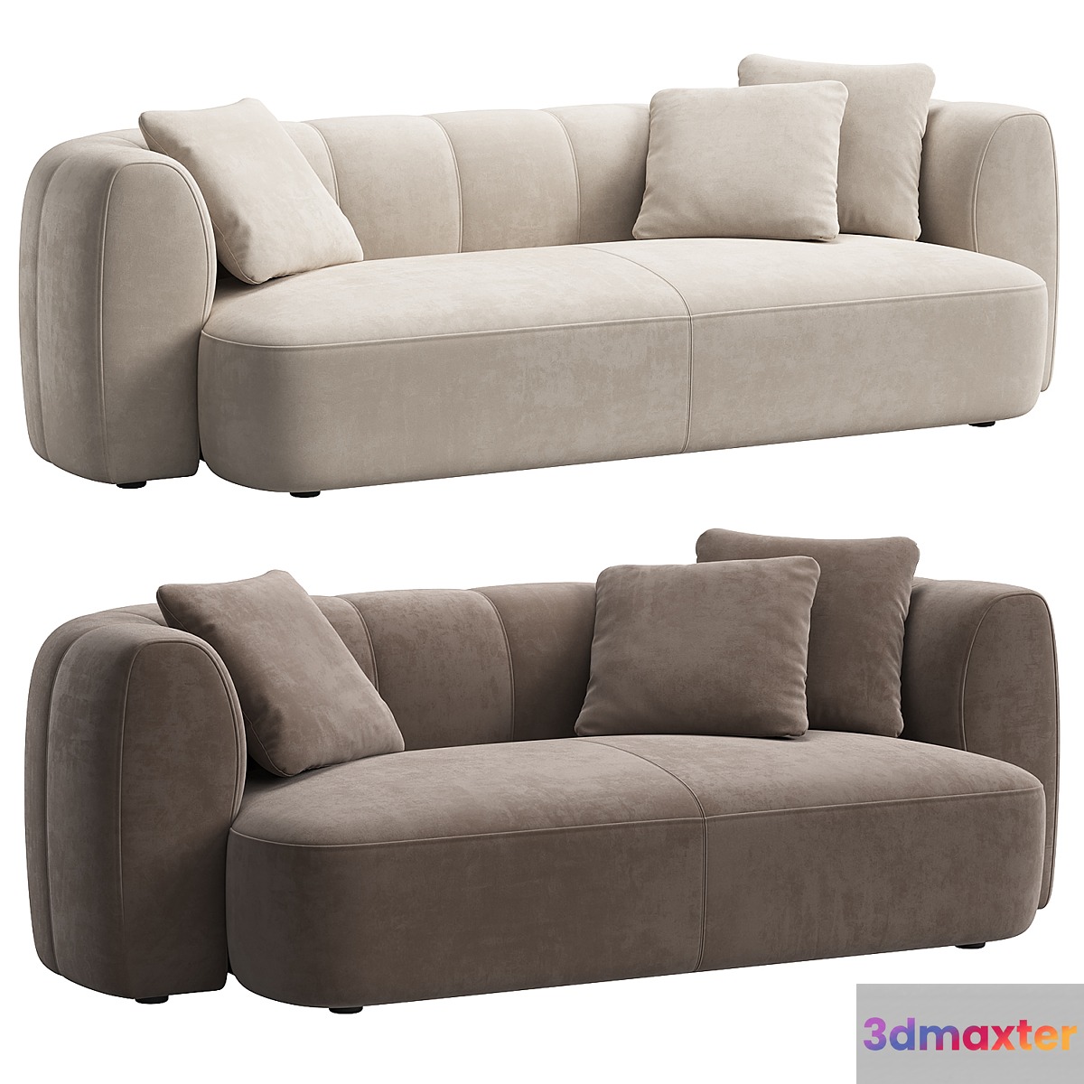 Sofa Milo by Marelli 3D Max