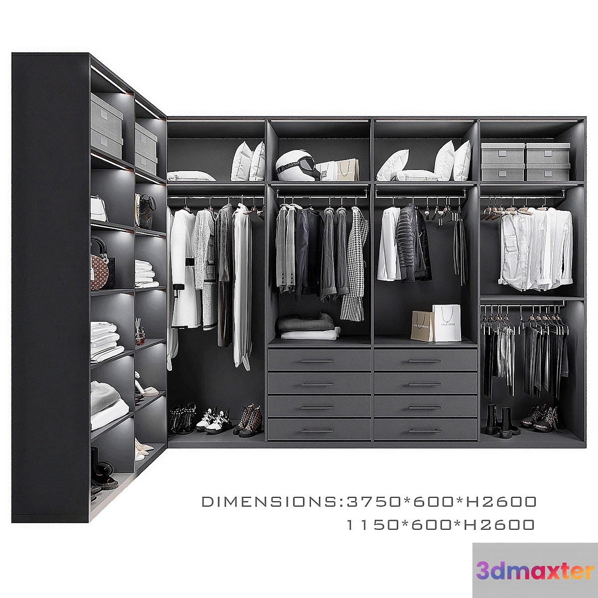 Dressing room_12 3D Max