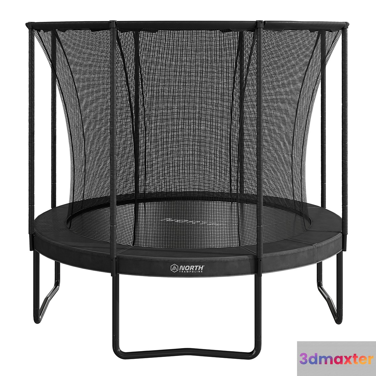 Trampoline Round 3D Max