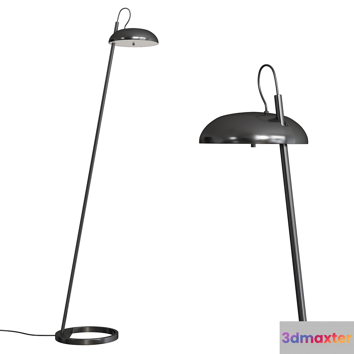 Versale Floor lamp Black 3D Max