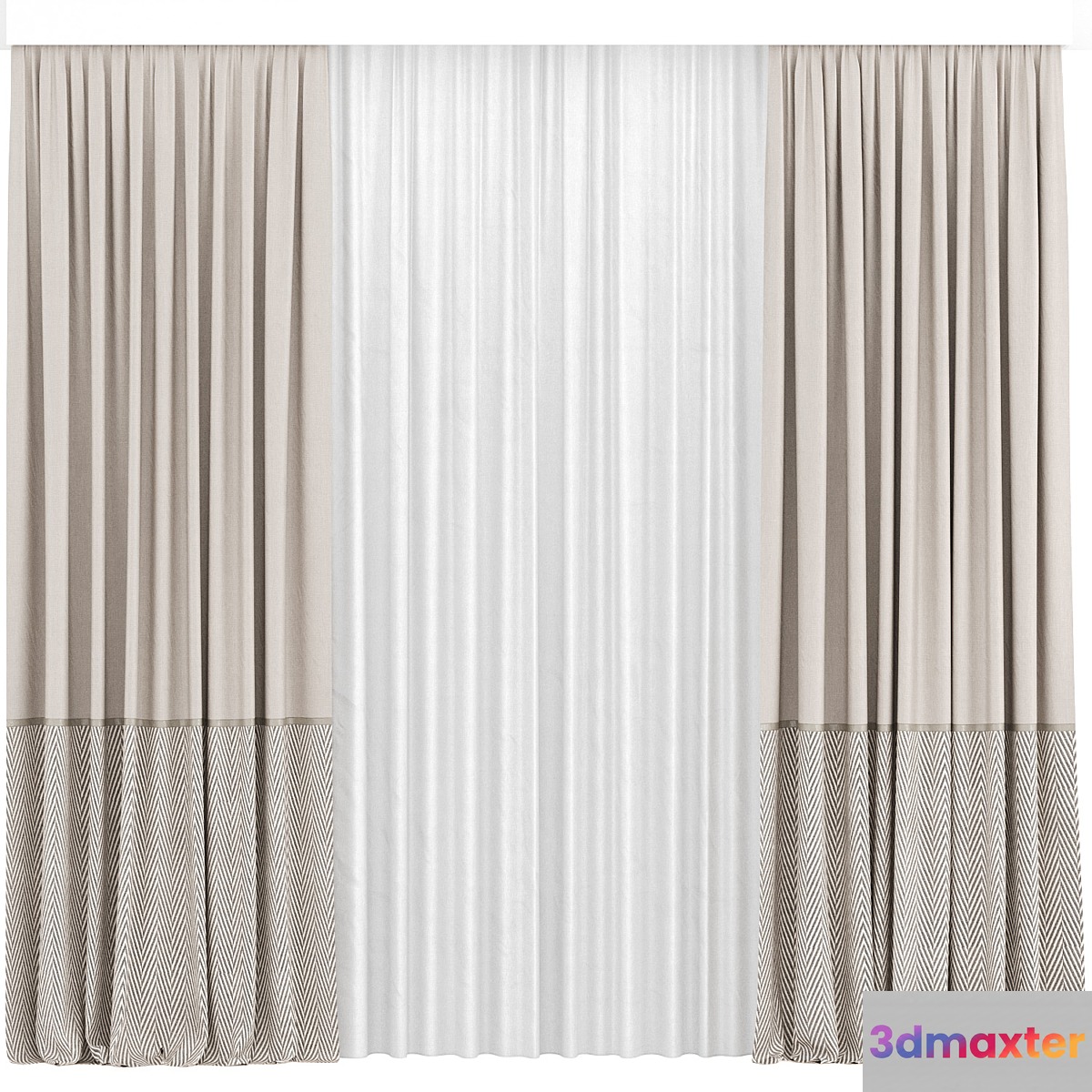 Curtain 11_ Curtains 3D Max