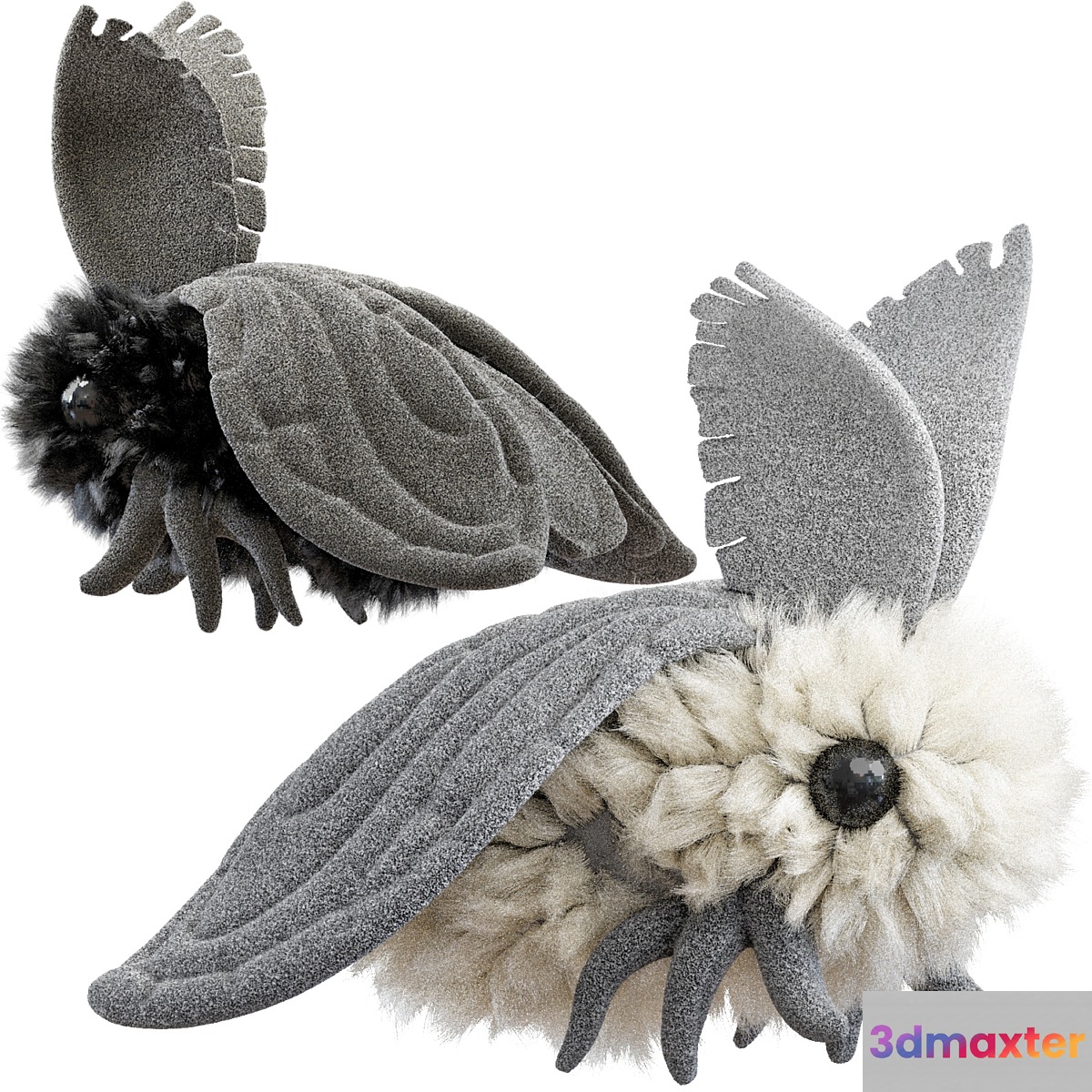 soft toy mole 3D Max